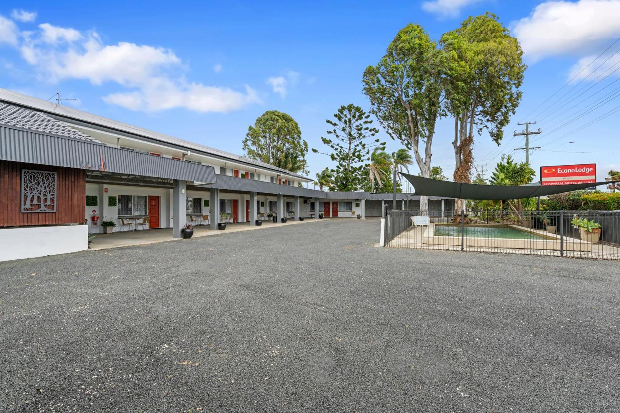 Econo Lodge Chaparral Motel Ballina Esterno foto