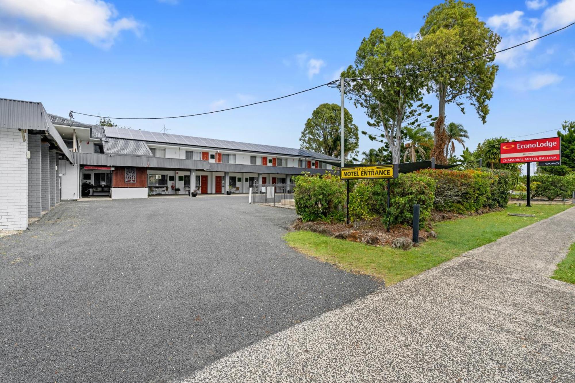 Econo Lodge Chaparral Motel Ballina Esterno foto